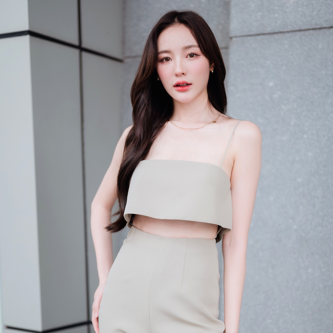 Lism S-050 Dual Allure Top เสื้อครอปสายเดี่ยว