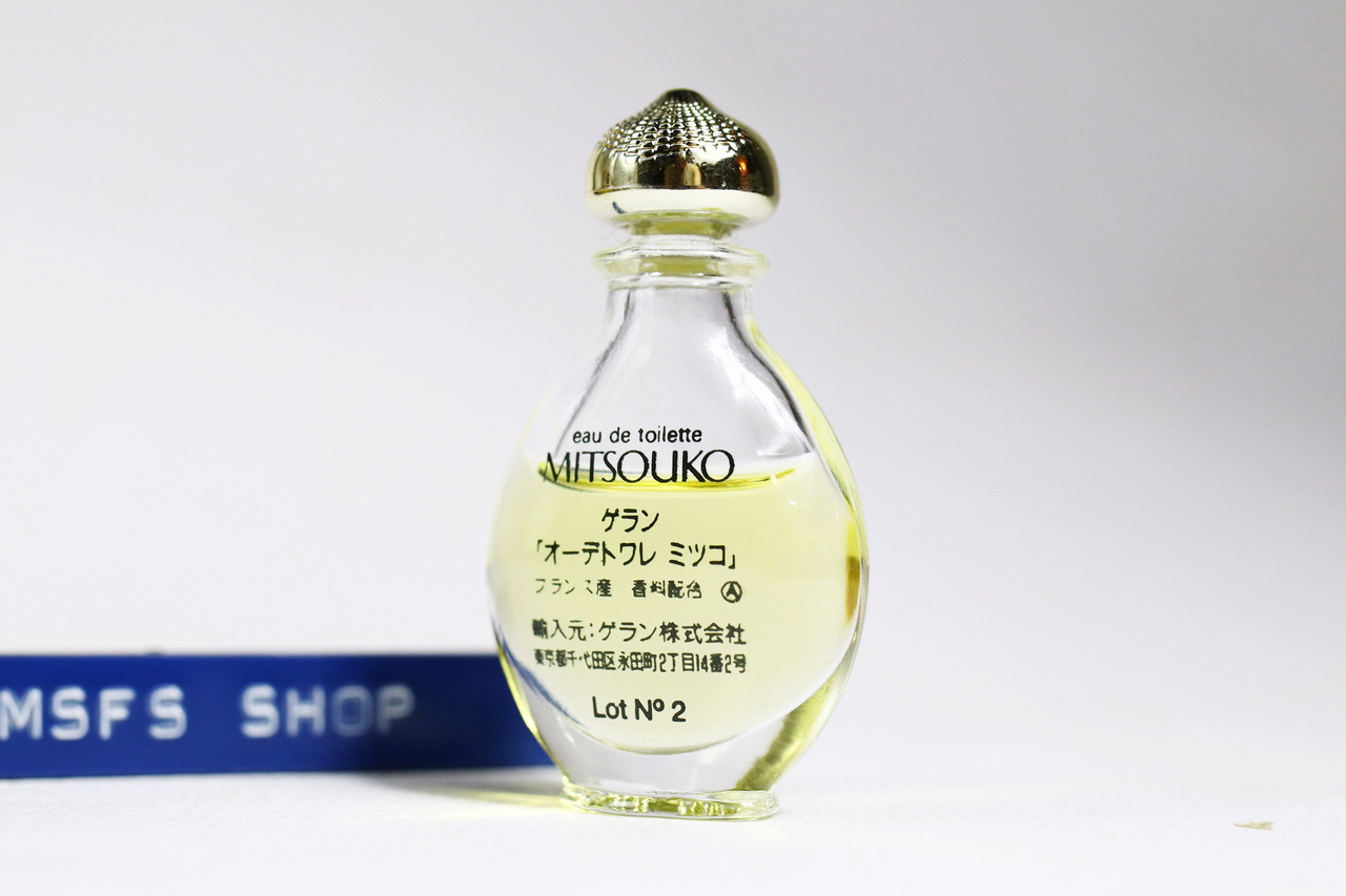[Vintage] Guerlain Mnitsouko EDT ไม่ระบุปริมาณ 3-5ml Splash ขวดจิ๋ว แบบแต้ม - น้ำหอม Vintage
