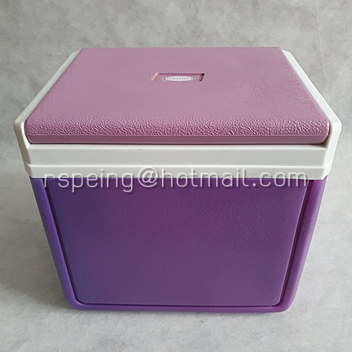 ถังน้ำแข็งทรงเหลี่ยม คูเปอร์ Cooper 737 Cool Box สีม่วง ขนาด 10 ลิตร