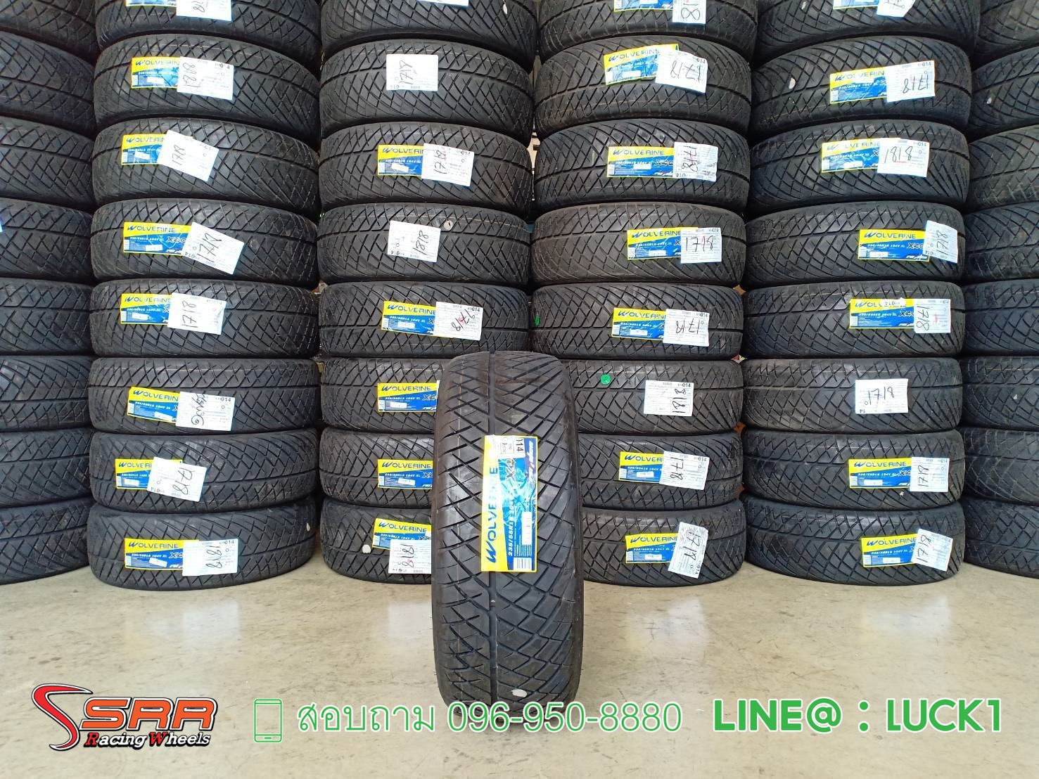 WOLVERINE 235/55-18 เส้น 2500 ปกติ 4500 เท่านั้น