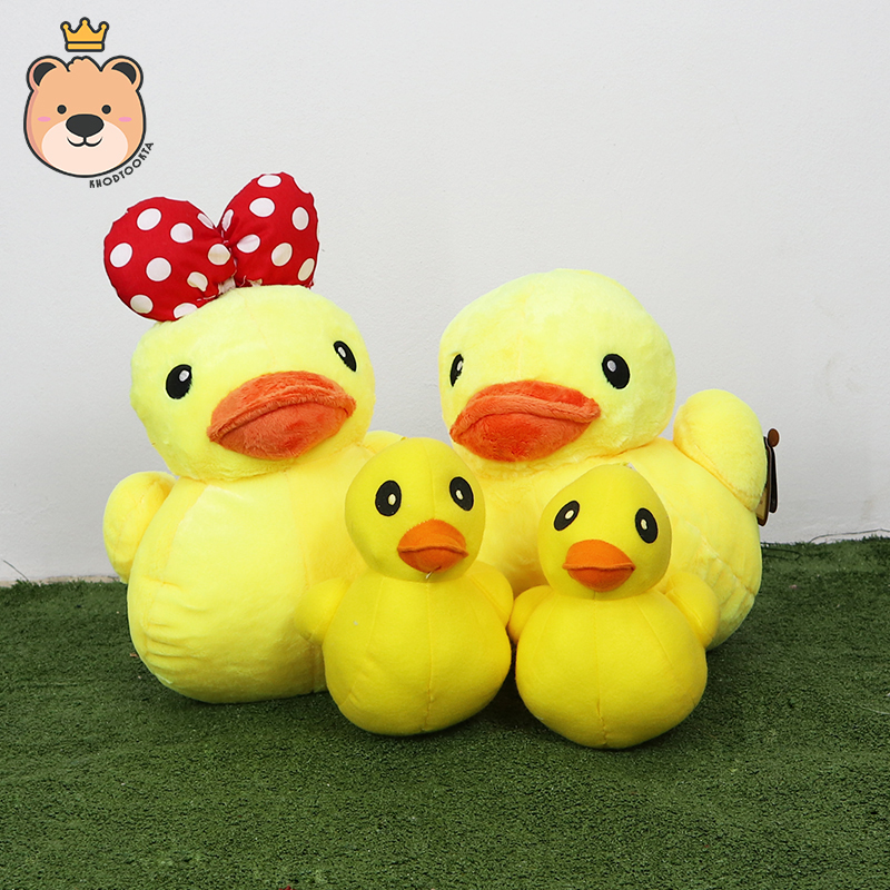 เซ็ตเซอร์ไพรส์ แฟน เซ็ต เป็ด 4ตัว ของขวัญเปิดฝา ขนาด36*50*30cm แถมภาพ การด์และตกแต่งตามโอกาสฟรี