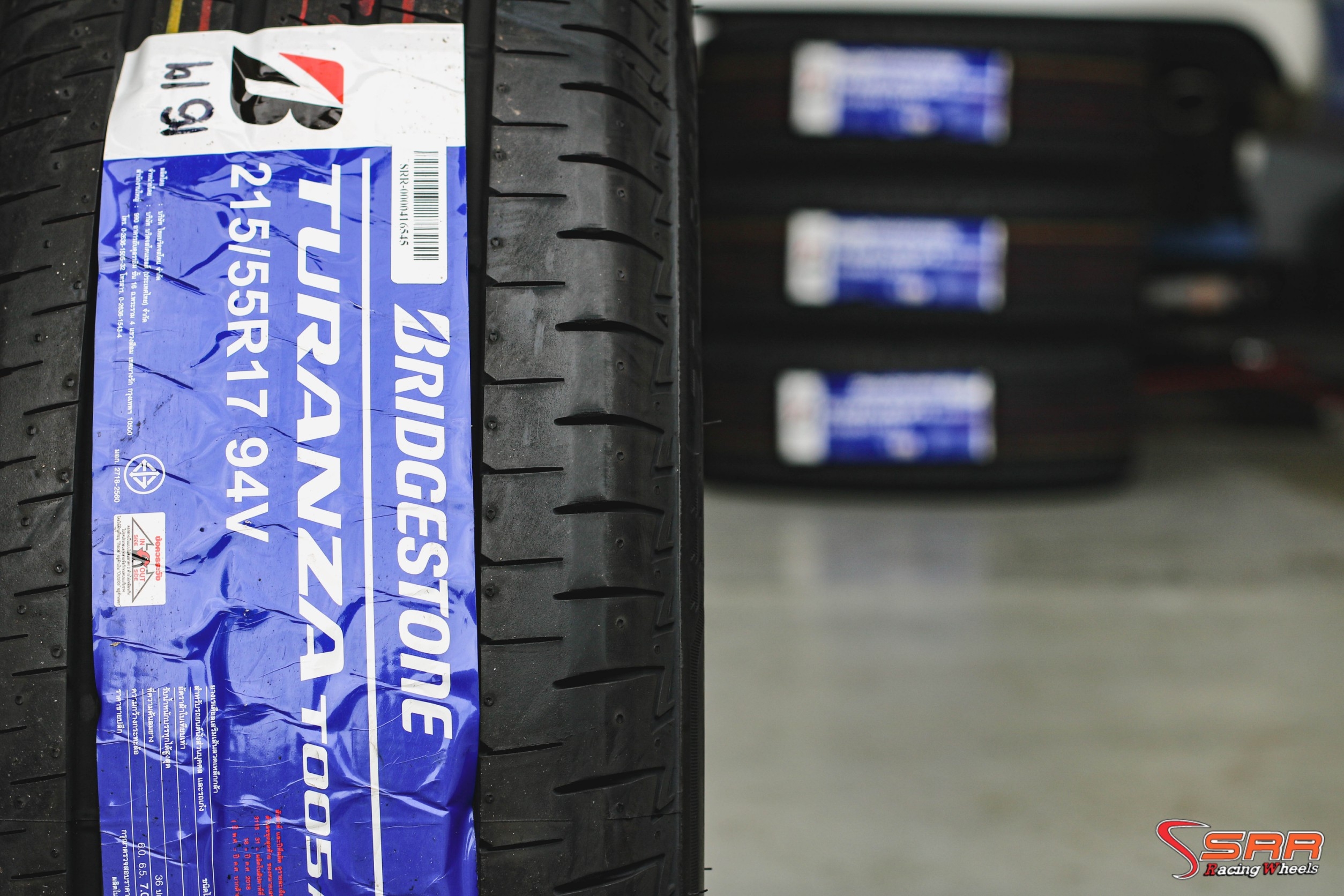 BRIDGESTONE T005A 215/55R17 ปี19