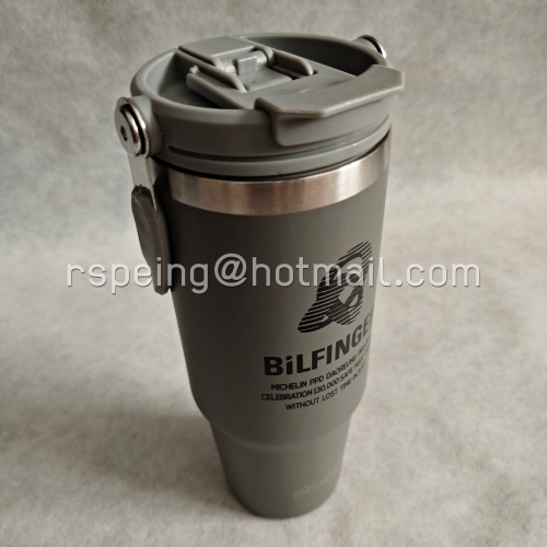 แก้วเก็บความเย็นสแตนเลสรุ่นแพนด้า ฝาหิ้ว Bilfinger