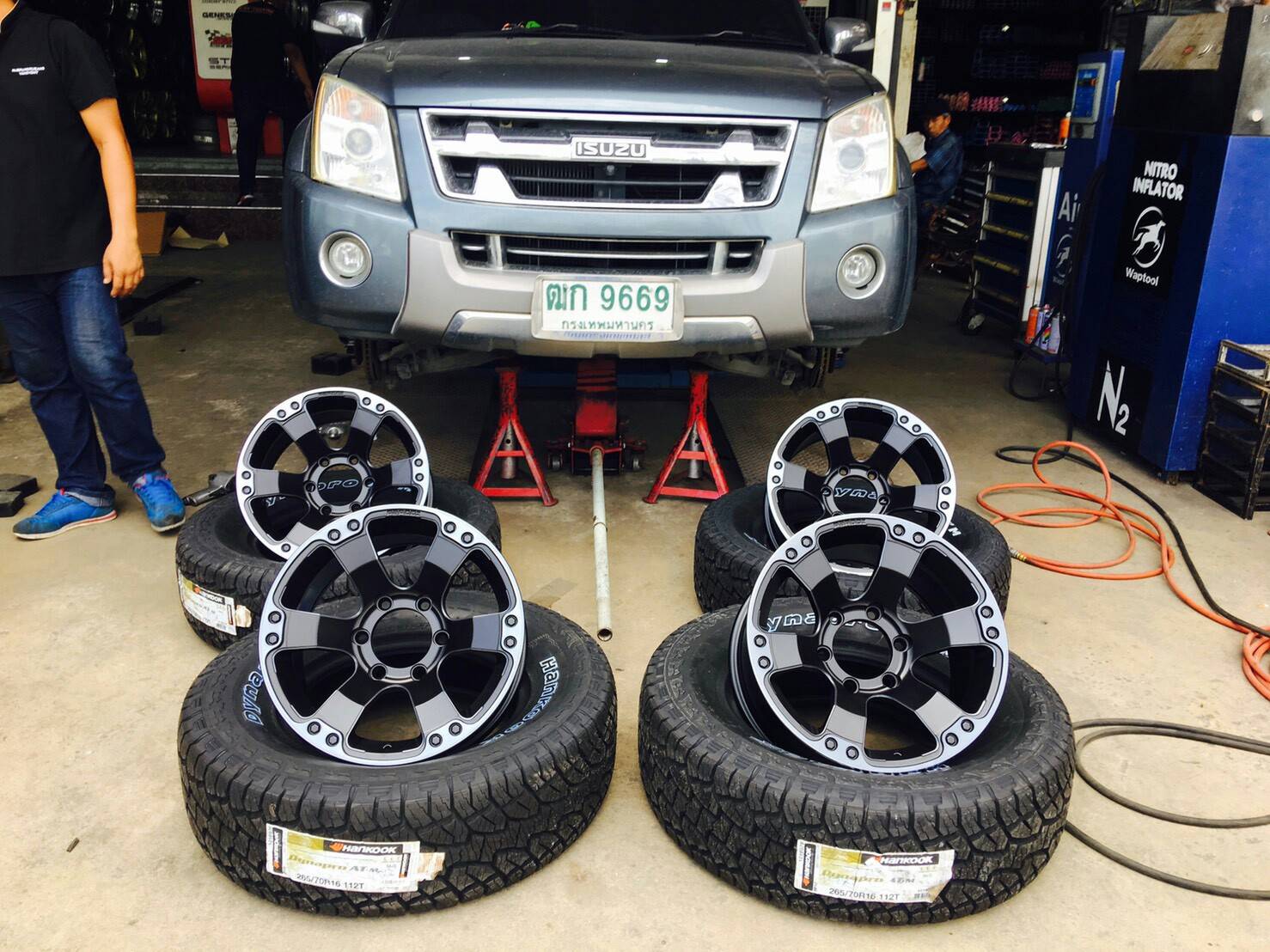 ล้อแท้ PARODI ROAR ขอบย16 ยาง HANKOOK