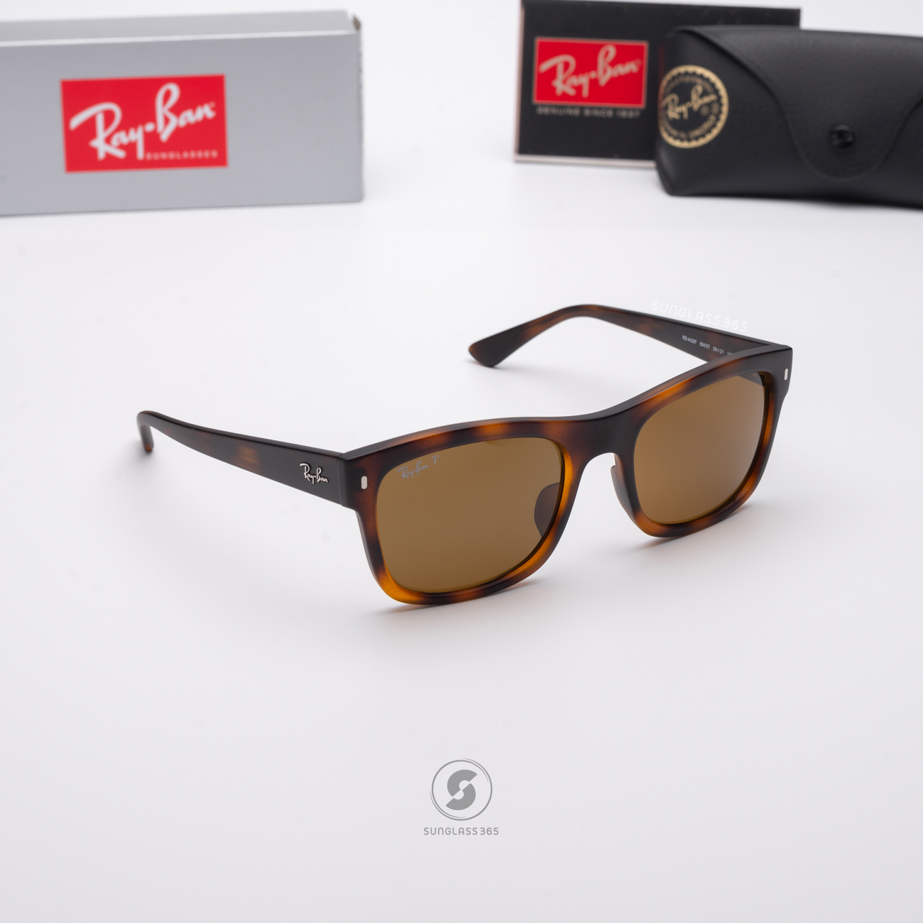 Ray-Ban RB4428F 894/57 Havana Polarized