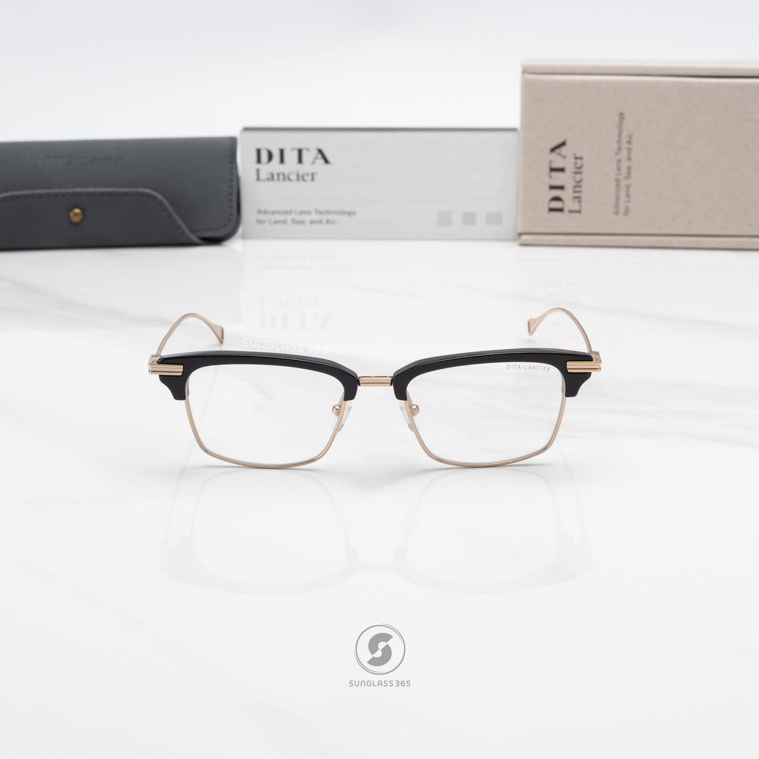 แว่นสายตา DITA LANCIER DLX439 A 01 with Blue Control Lens