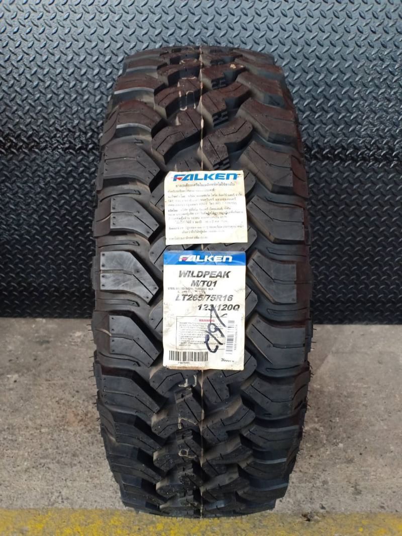 ล้อใหม่ EVOCORSE ขอบ16 พร้อมยาง FALKEN MT ผ่อน 3480 บาท