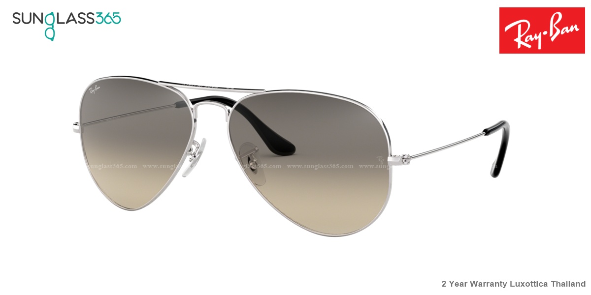 Ray Ban Aviator RB3025 003/32 Grey Gradien