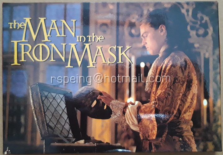ชุดโปสการ์ด 28 ใบ จากภาพยนตร์เรื่อง The Man in The Iron Mask