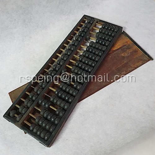 ลูกคิดไม้จีนโบราณ ขนาด 19 แถว