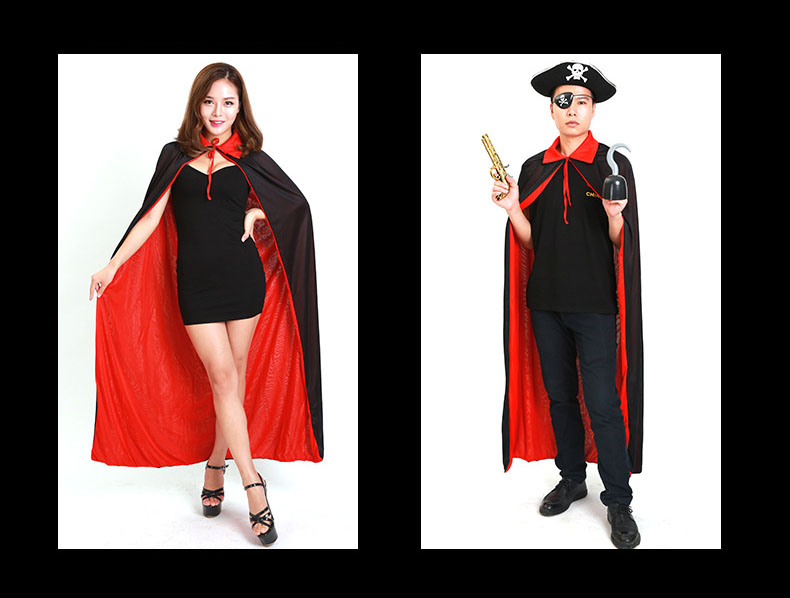ผ้าคลุมแวมพ์ไพร์ ผ้าคลุมคอสเพลย์ ใส่ได้ 2 ด้าน