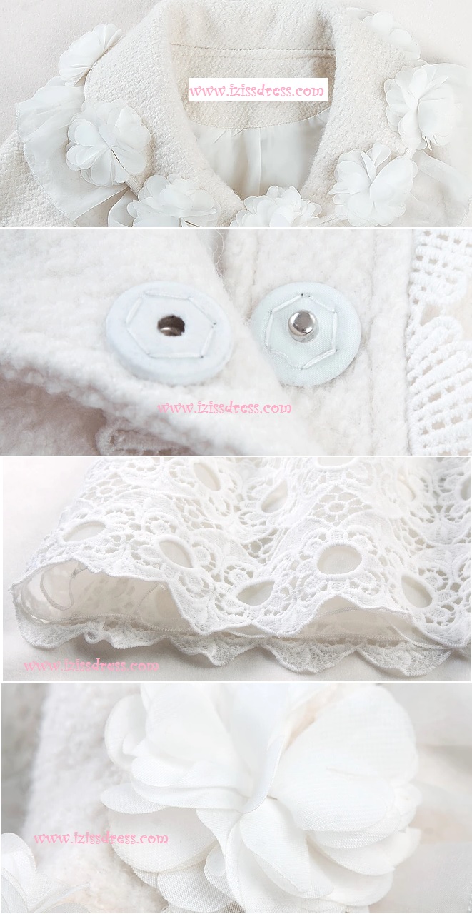 ***พรีออเดอร์***เสื้อโค้ท เสื้อกันหนาวสีขาว