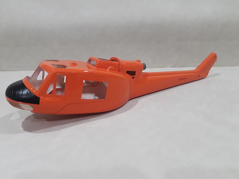 450- UH1B Orange with Belt Tail gear box