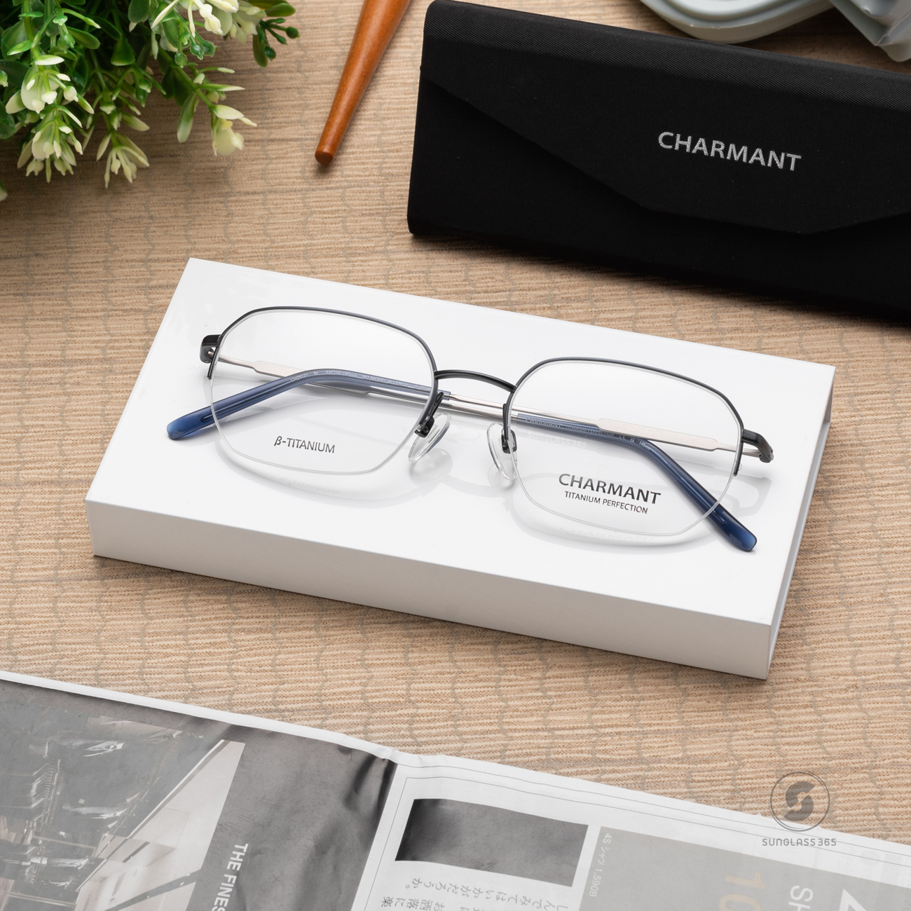 แว่นสายตา Charmant CH29121 BL