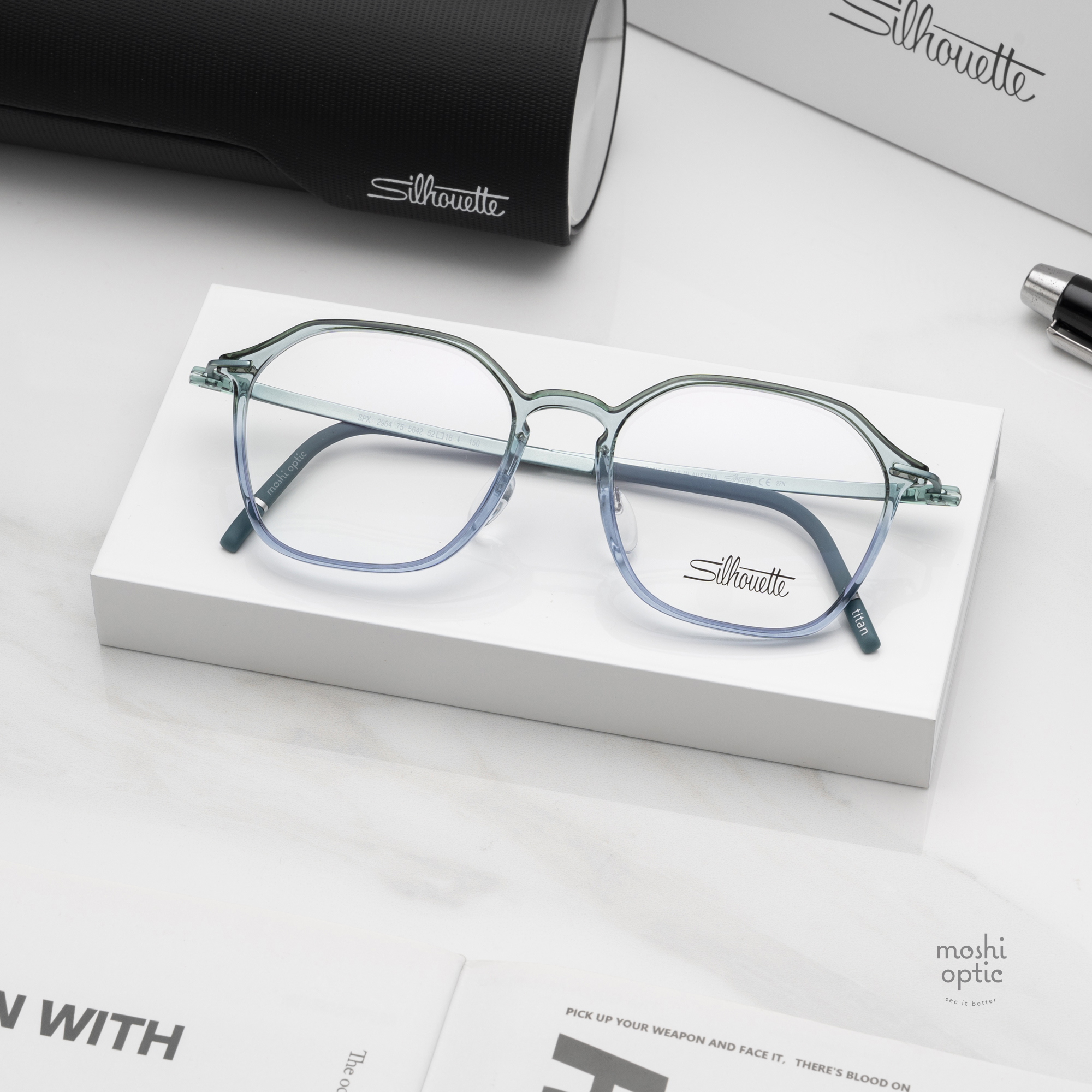 กรอบแว่น Silhouette Rising Dawn SPX2964 5642