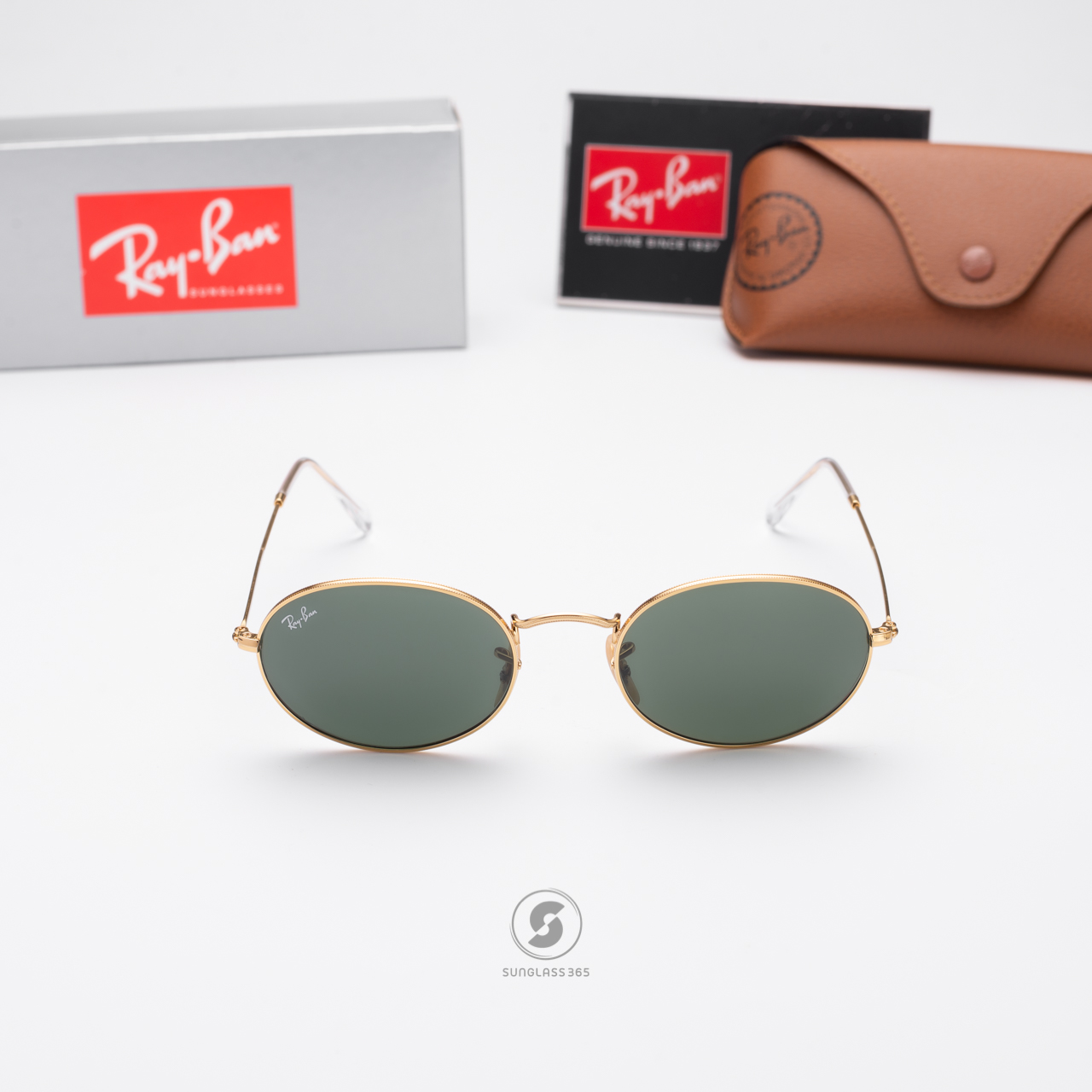 RayBan RB3547 Oval 001/31 Gold