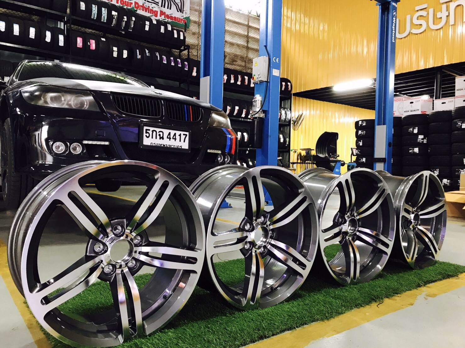 ล้อใหม่ใส่ BMW ลาย M6 ขอบ18 ราคาถูก