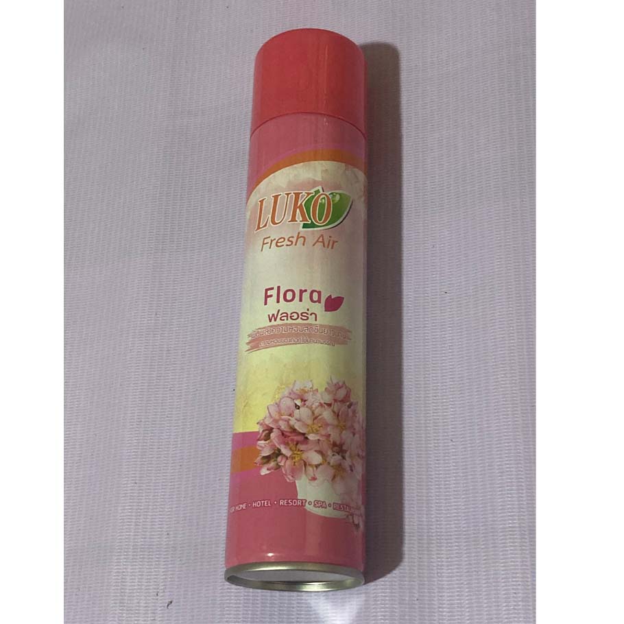 สเปรย์ปรับอากาศ ลูโก้ เฟรช แอร์ กลิ่นฟลอร่า