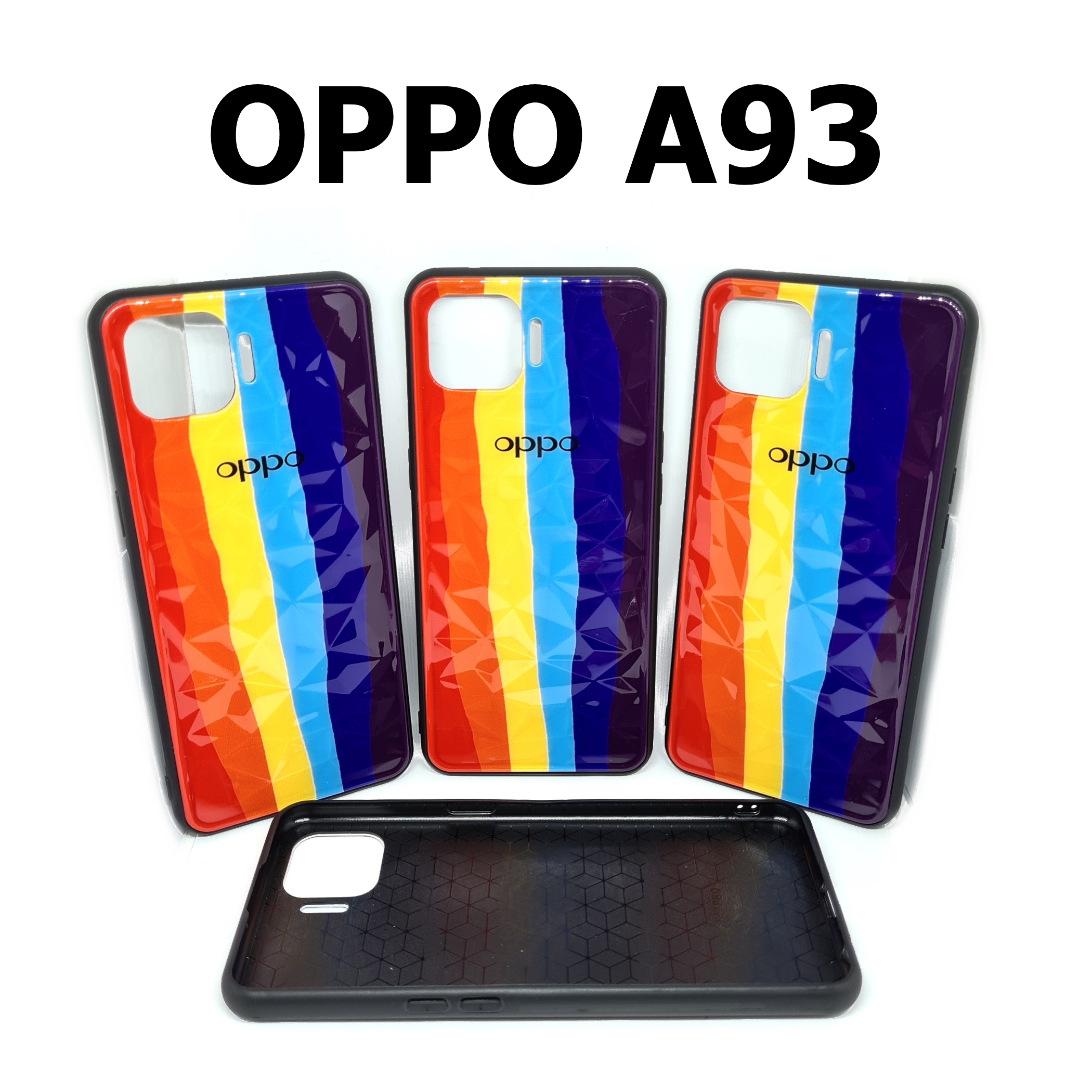 เคสสีรุ้ง 3 มิติ - OPPO A93