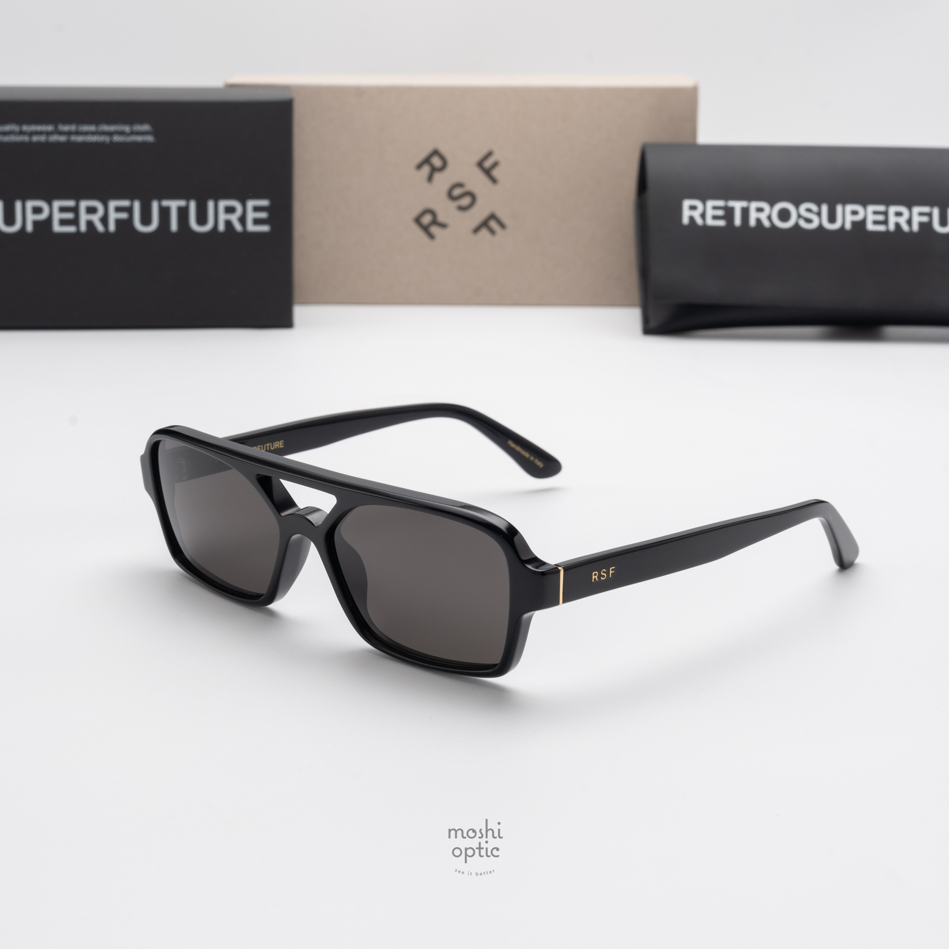 แว่นกันแดด SUPER SP XTA Vico Black