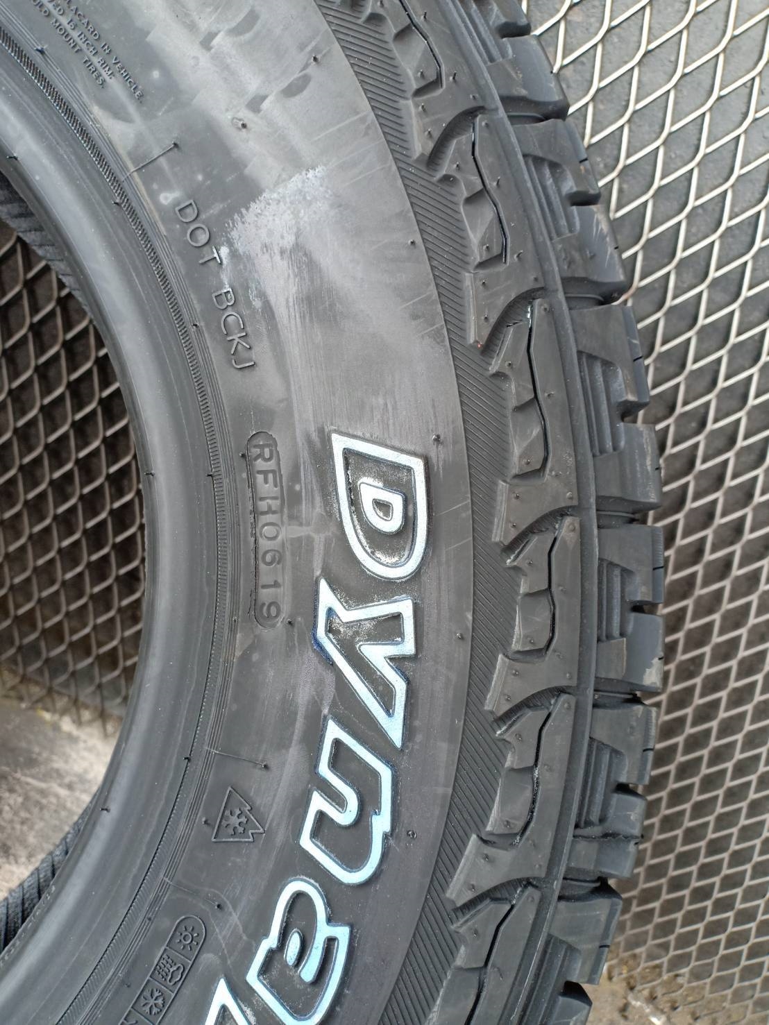 ยางใหม่ปี19 HANKOOK ATM 245/70-16 ราคาถูก