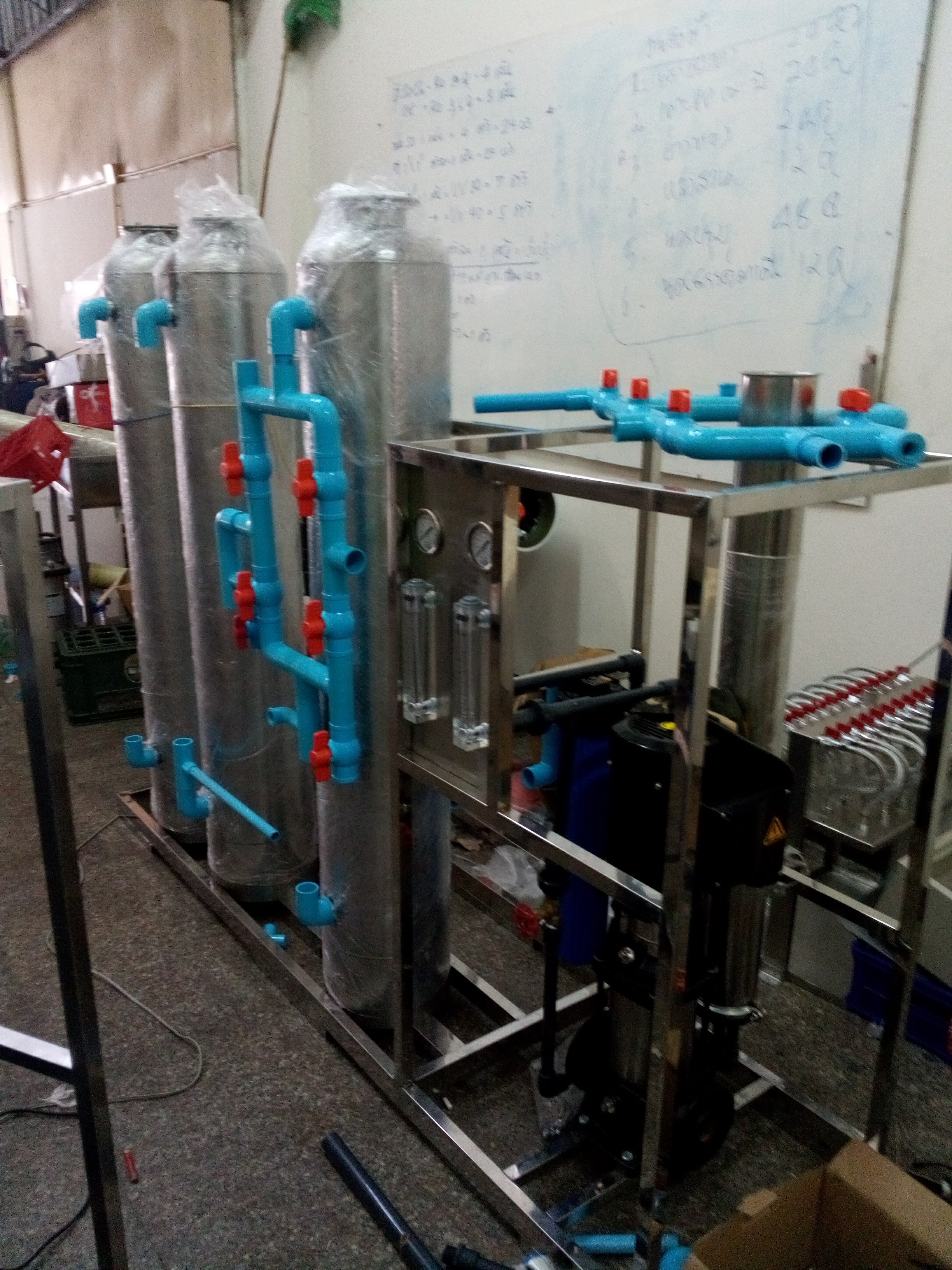 ถังกรองสแตนเลสขนาด12นิ้วหนา2มม