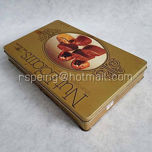 กล่องช็อกโกแลต Van Houten Nut Eclairs ยุุค 90