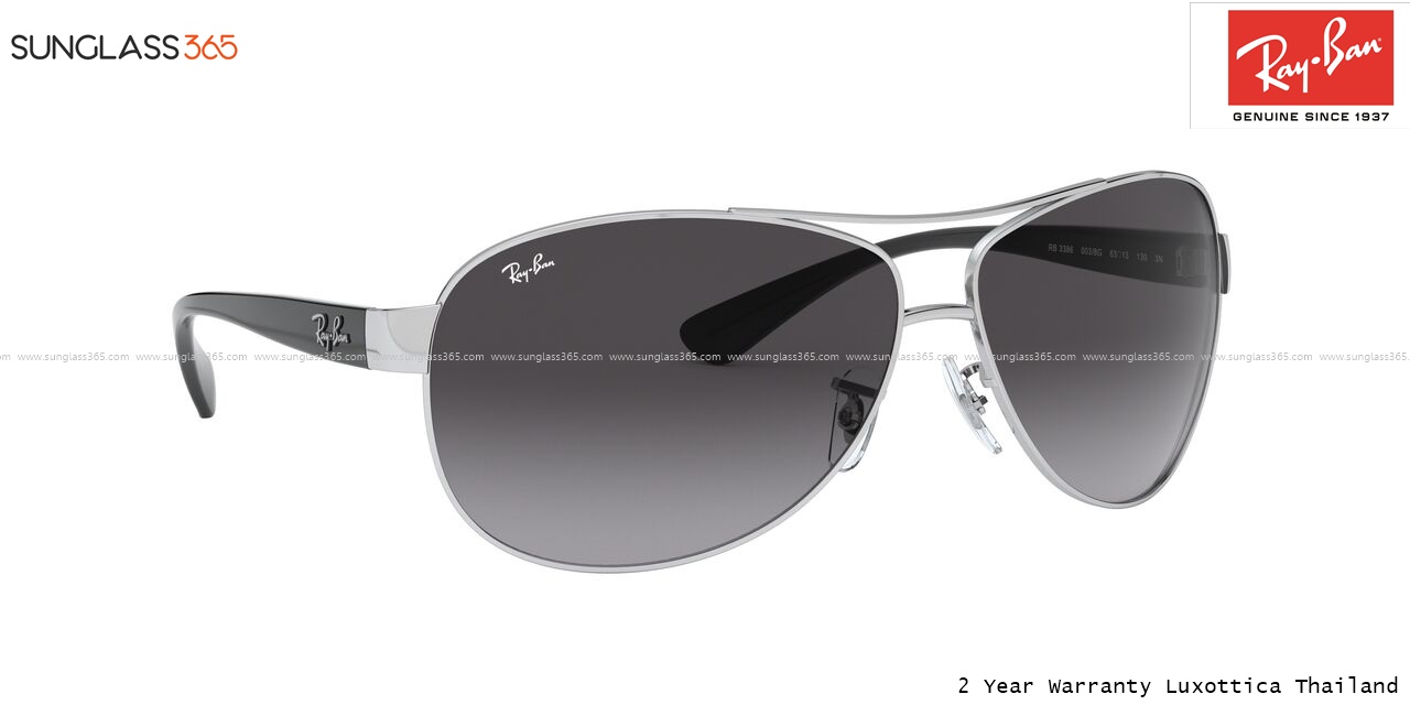 Ray Ban RB3386 003/8G Silver Aviator