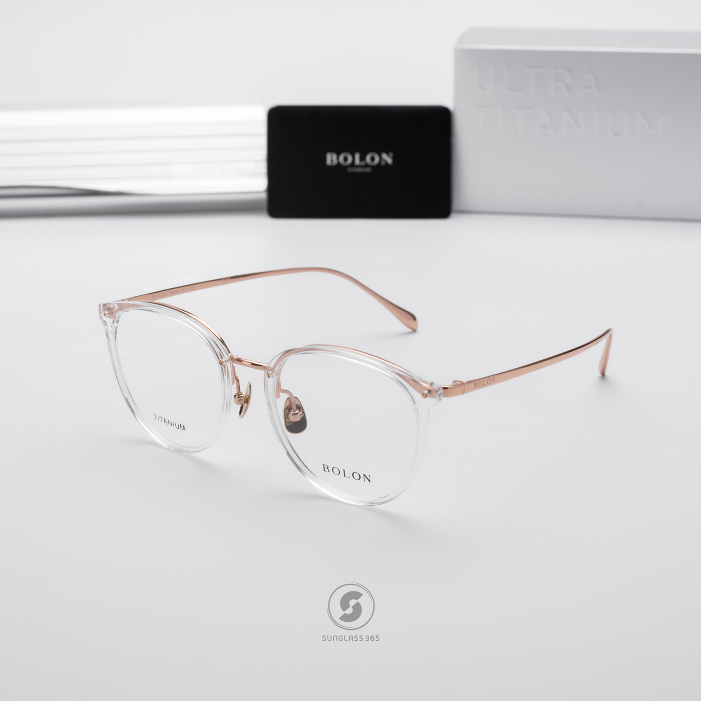 แว่นสายตา BOLON รุ่น BT6020 B93 Transparent Rose Gold