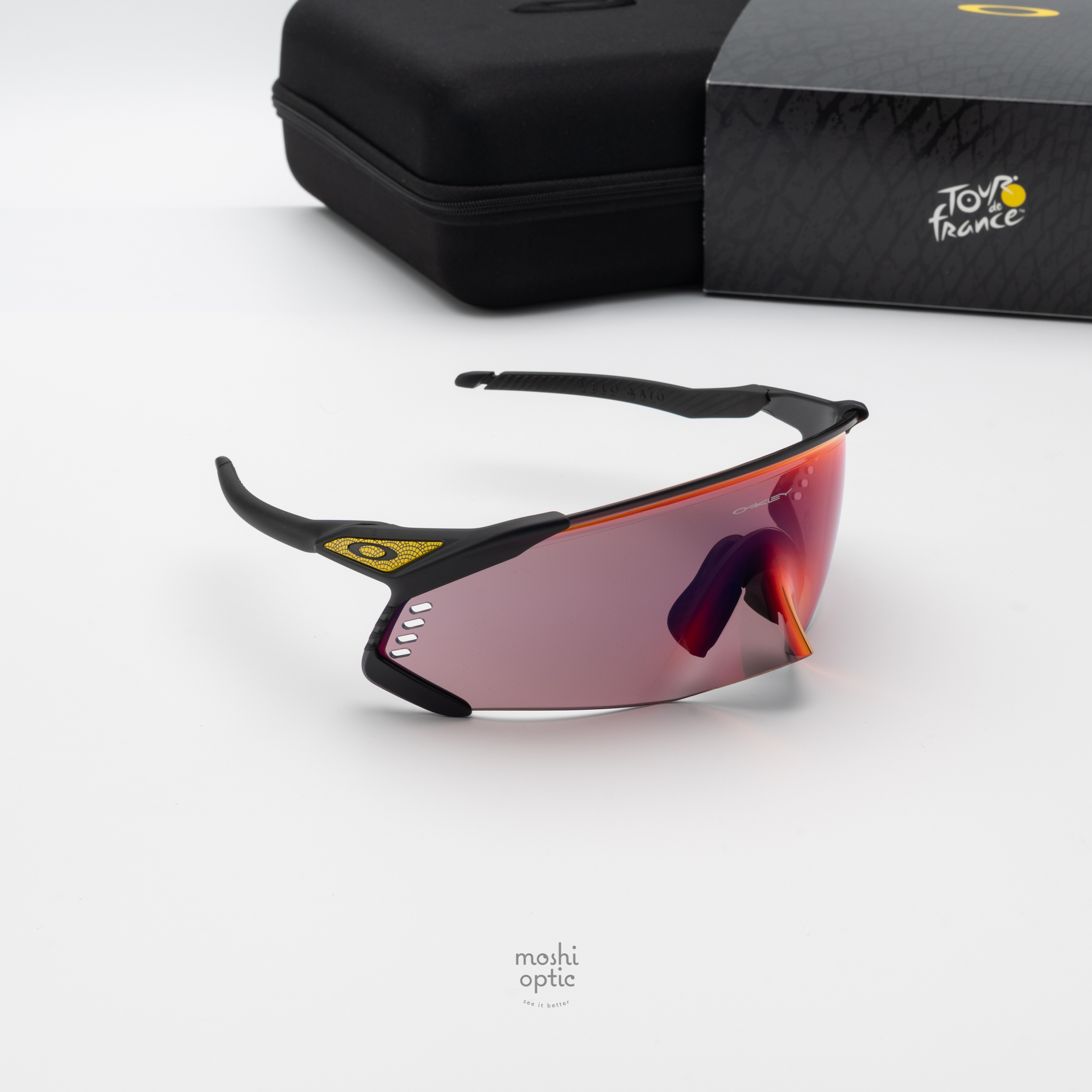 OAKLEY VELO KATO OO9501-08 Matte Black Prizm Road (Tour De France 2025)