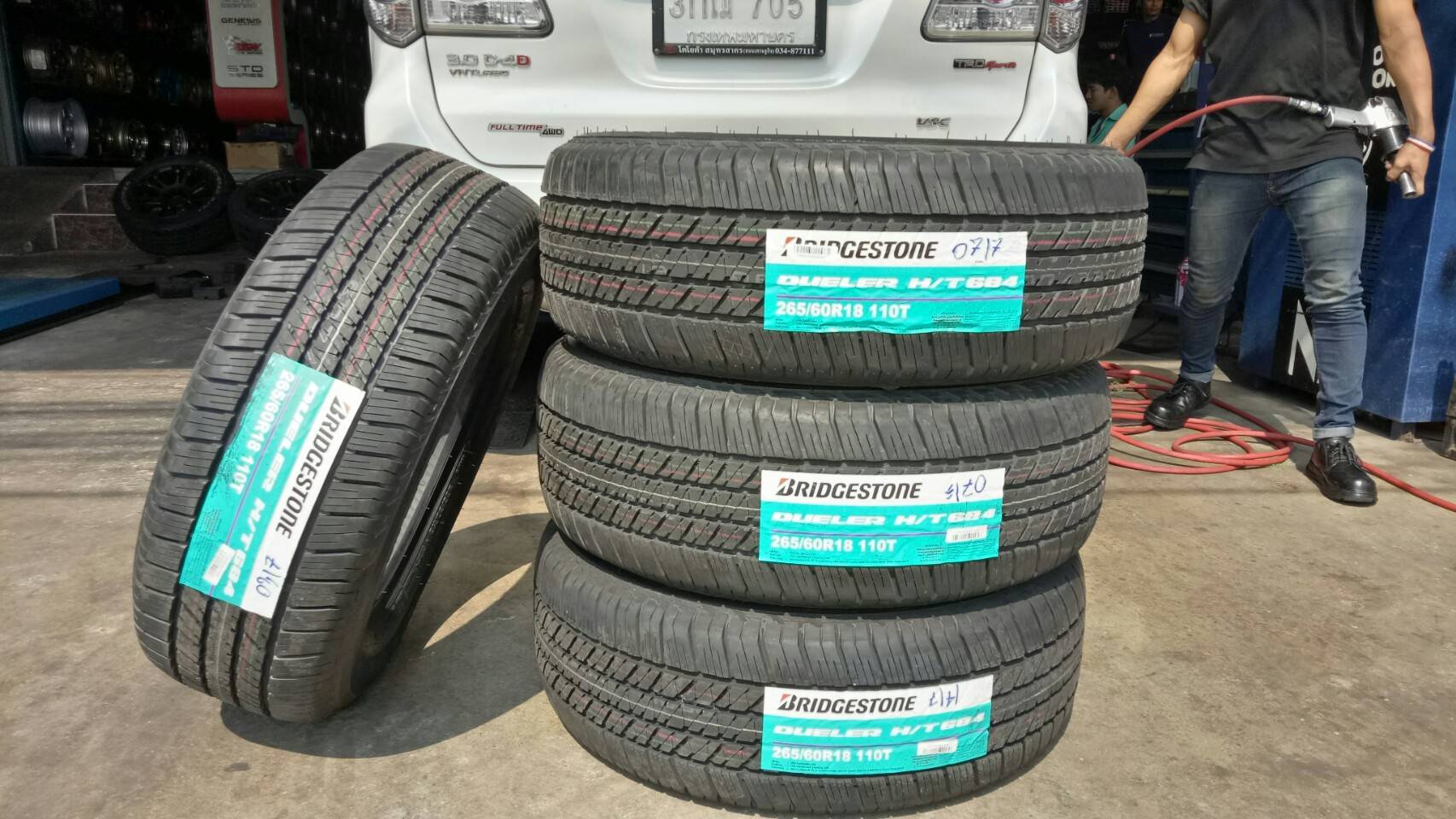 BRIDGESTONE DUELER H/T 684 II 265/60-18 ราคาลดสุด