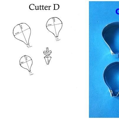 Aluminum mold cutter (cutter D)