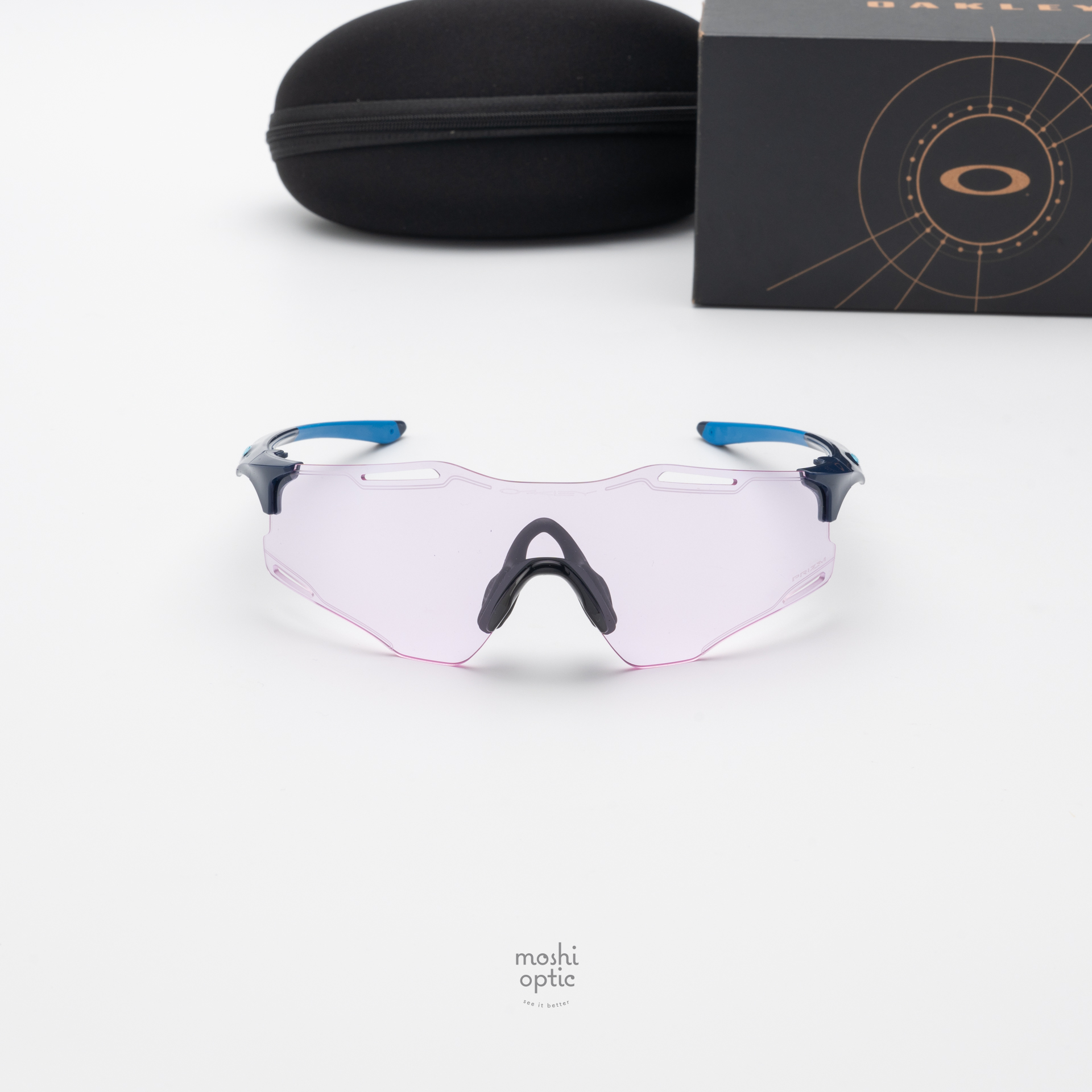 Oakley OO9512D-04 Cybr Zero Polished Navy Prizm Low Light