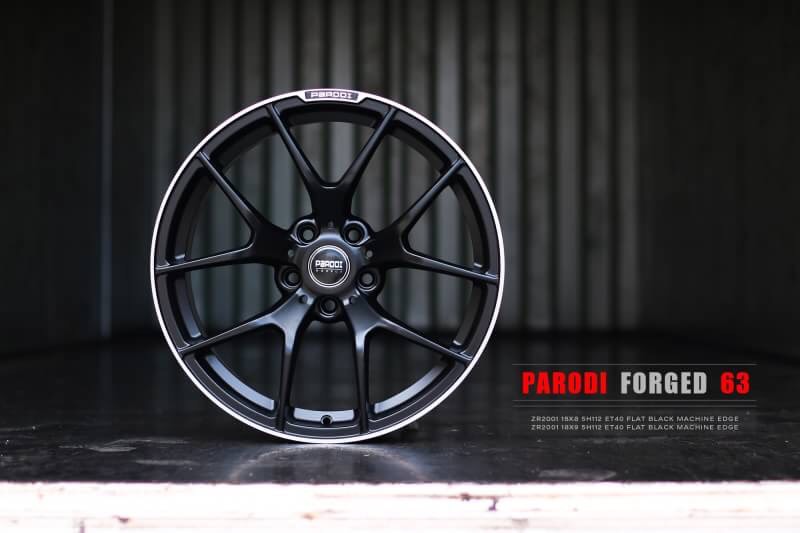 ล้อแท้ PARODI FORGED 63 ZR2001 ตัวใหม่ล่าสุด สำหรับใส่ BENZ