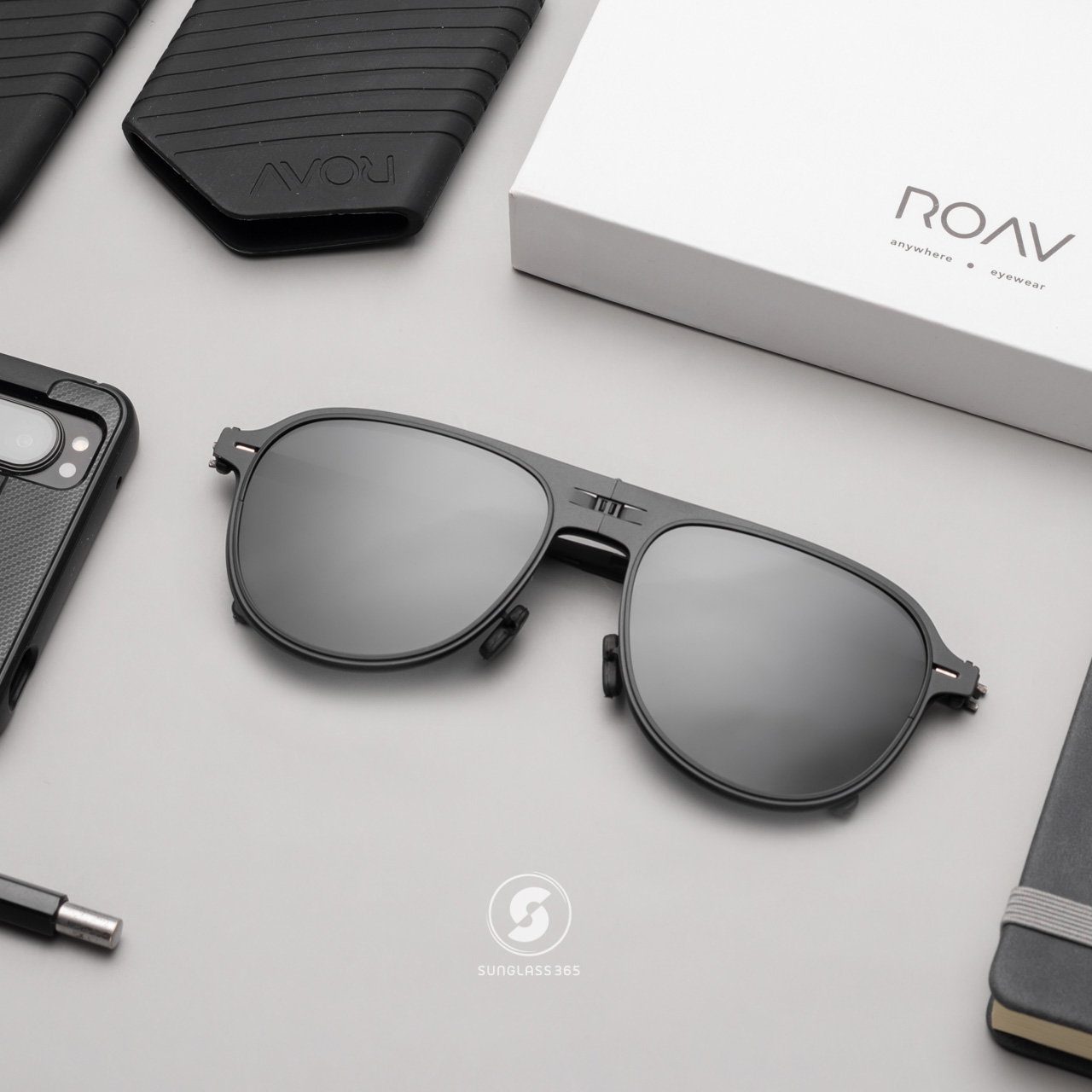 แว่นสายตา ROAV AMBIENCE 9001 Matte Black