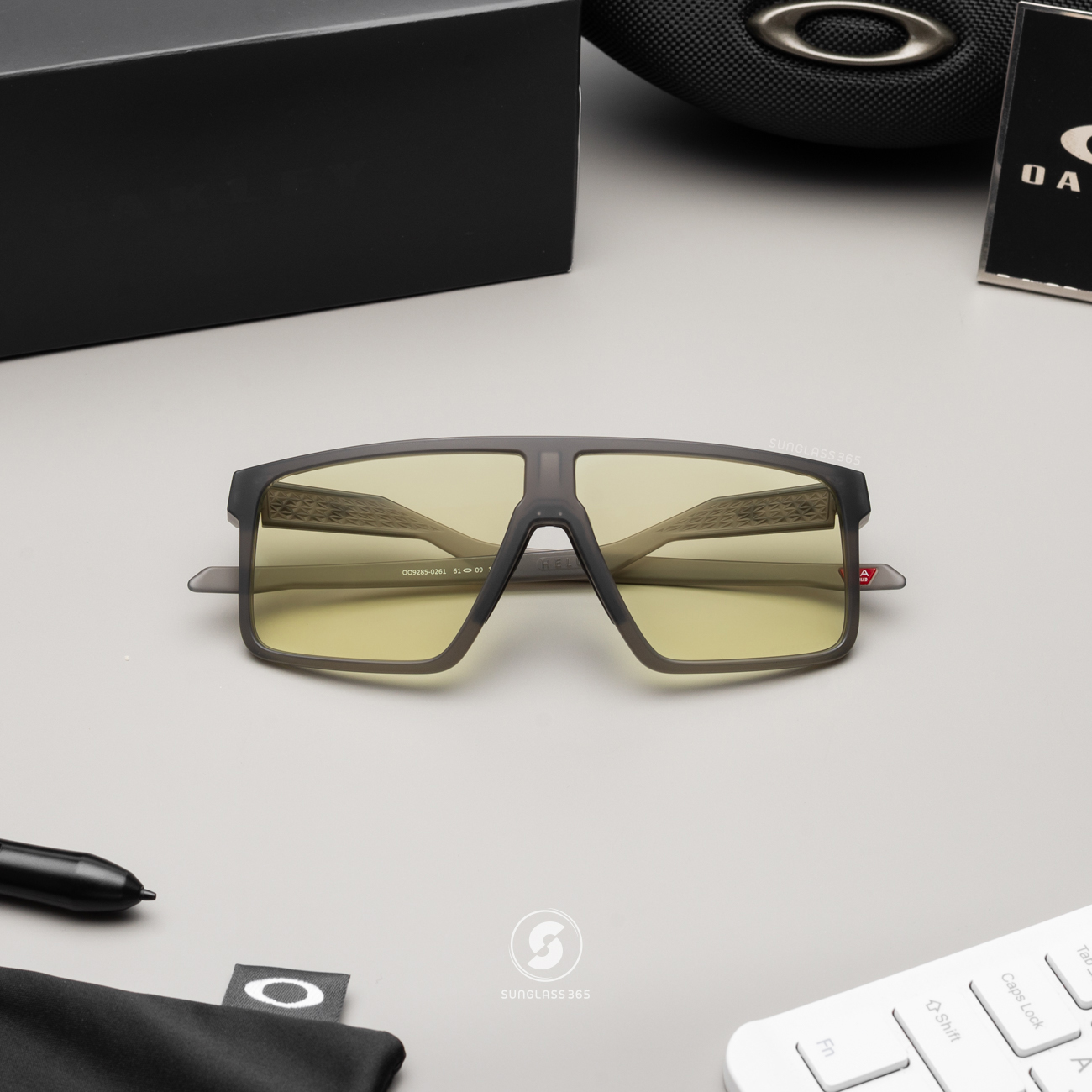 OAKLEY Helux OO9285-02 Matte Grey Smoke Prizm Gaming 2.0