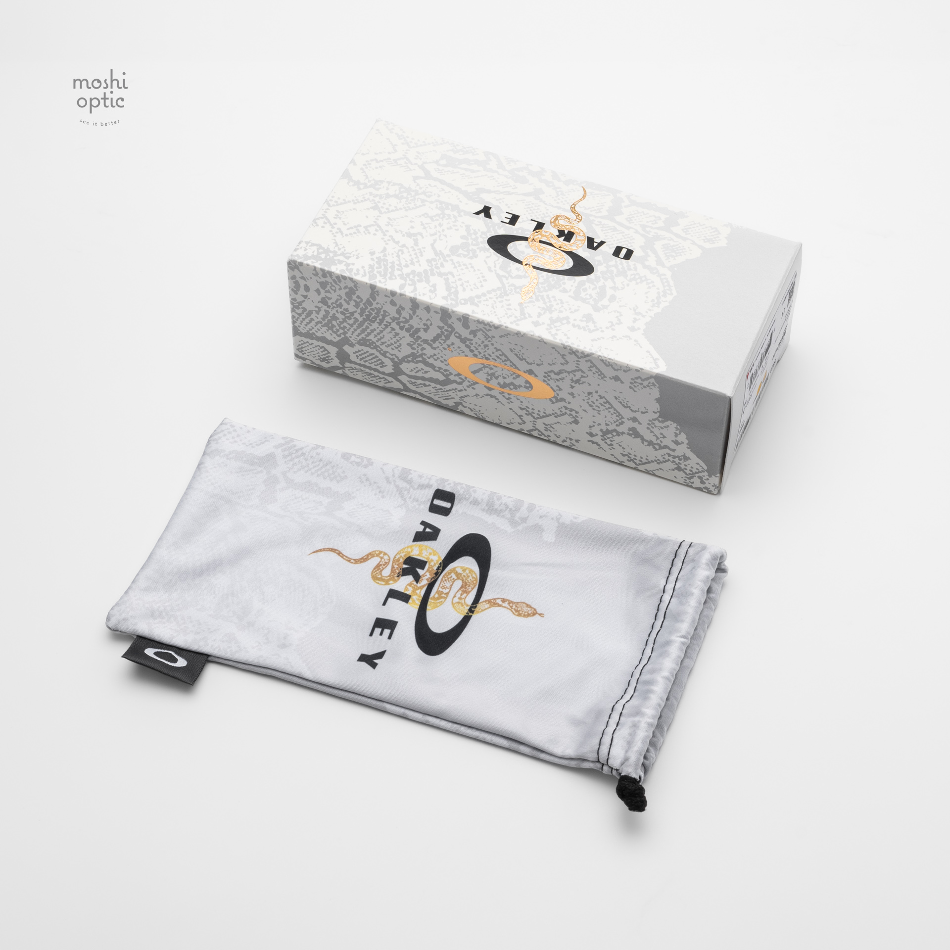 OAKLEY HSTN(A) OO9242A-11 Matte Black Clear Prizm 24K