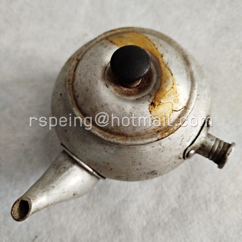 กาน้ำอลูมิเนียมวินเทจทรงกลมขนาดเล็ก