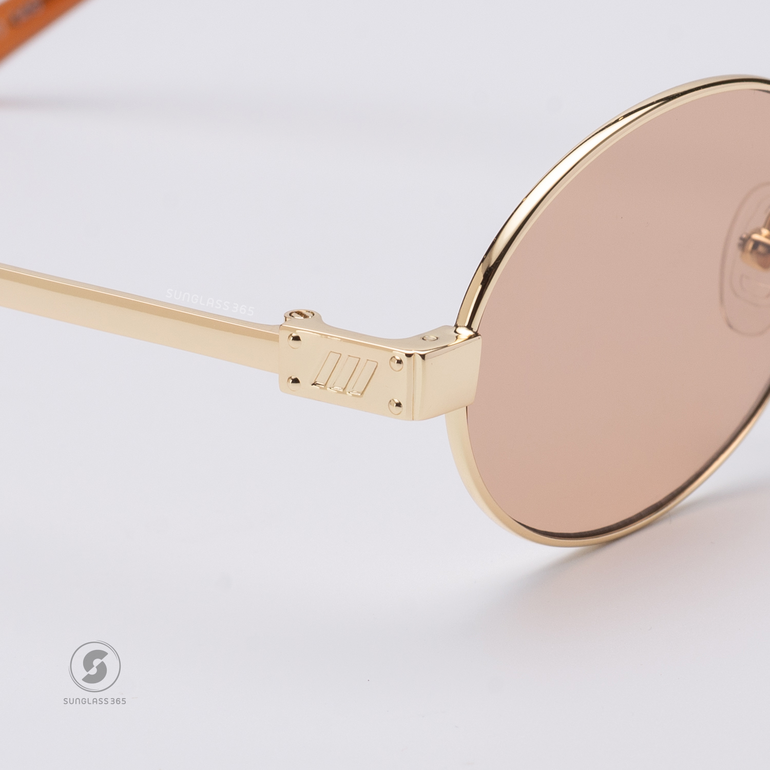 แว่นกันแดด Le Specs LSP2452453 POSEIDON DEUX Gold - Tan Tint