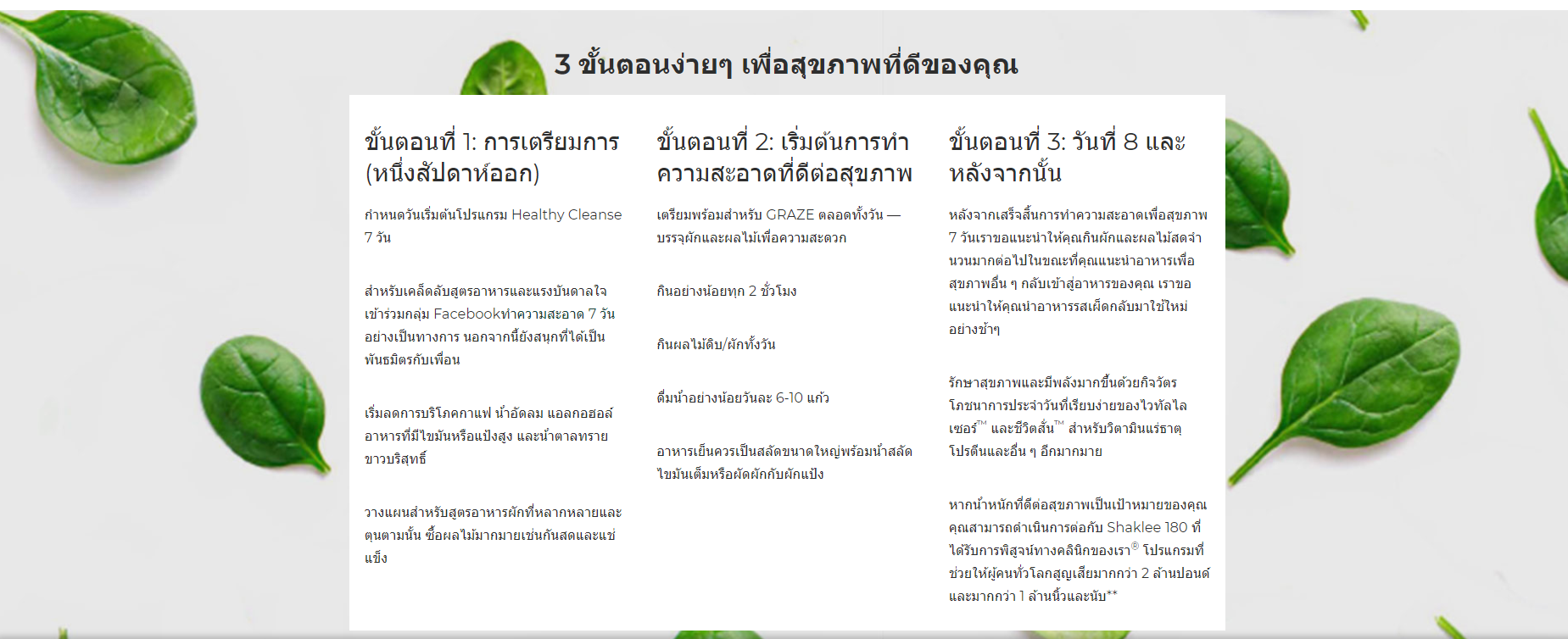 (พร้อมส่งในไทย) ลด 50%ตัวช่วยดีท็อกซ์ร่างกายและลำไส้ 7-Day Healthy Cleanse