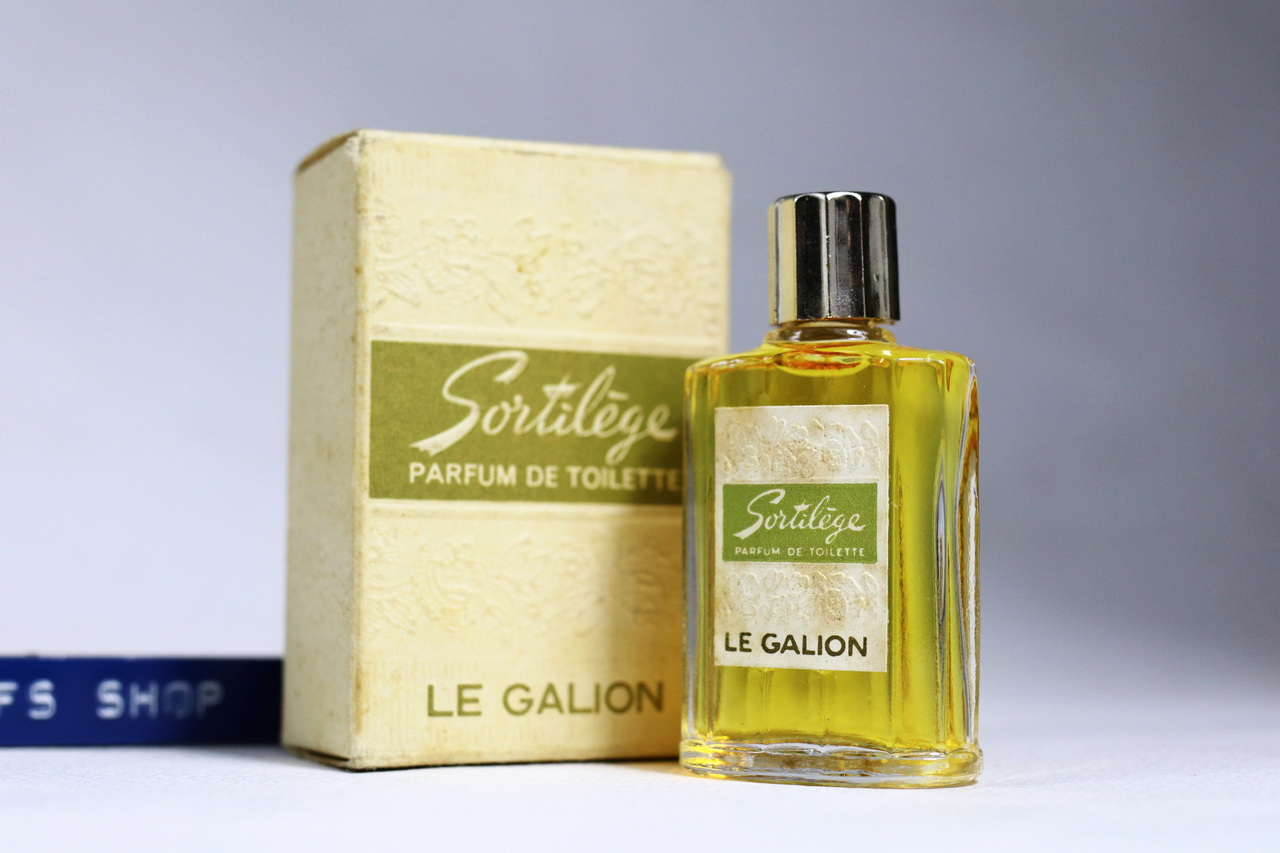 [Vintage] Le Galion Sortilege Parfum de Toilette 1/3 FL. OZ. Splash แบบแต้ม - น้ำหอม Vintage