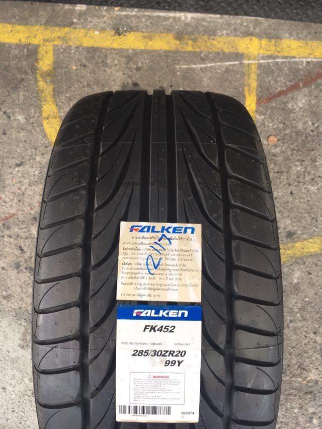 FALKEN FK452 285-30-20 เส้น 7500 ปี17 ปกติ 10000