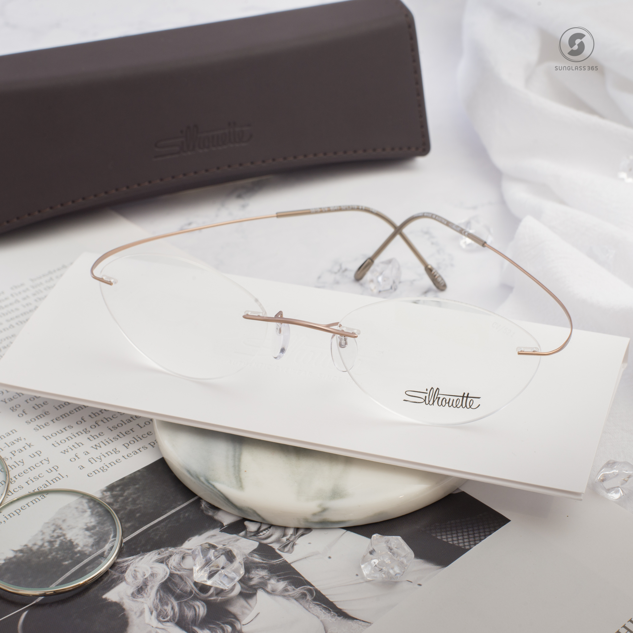 กรอบแว่น Silhouette TMA(Titan Minimal Art) - The Must Collection 5515/CV-6041