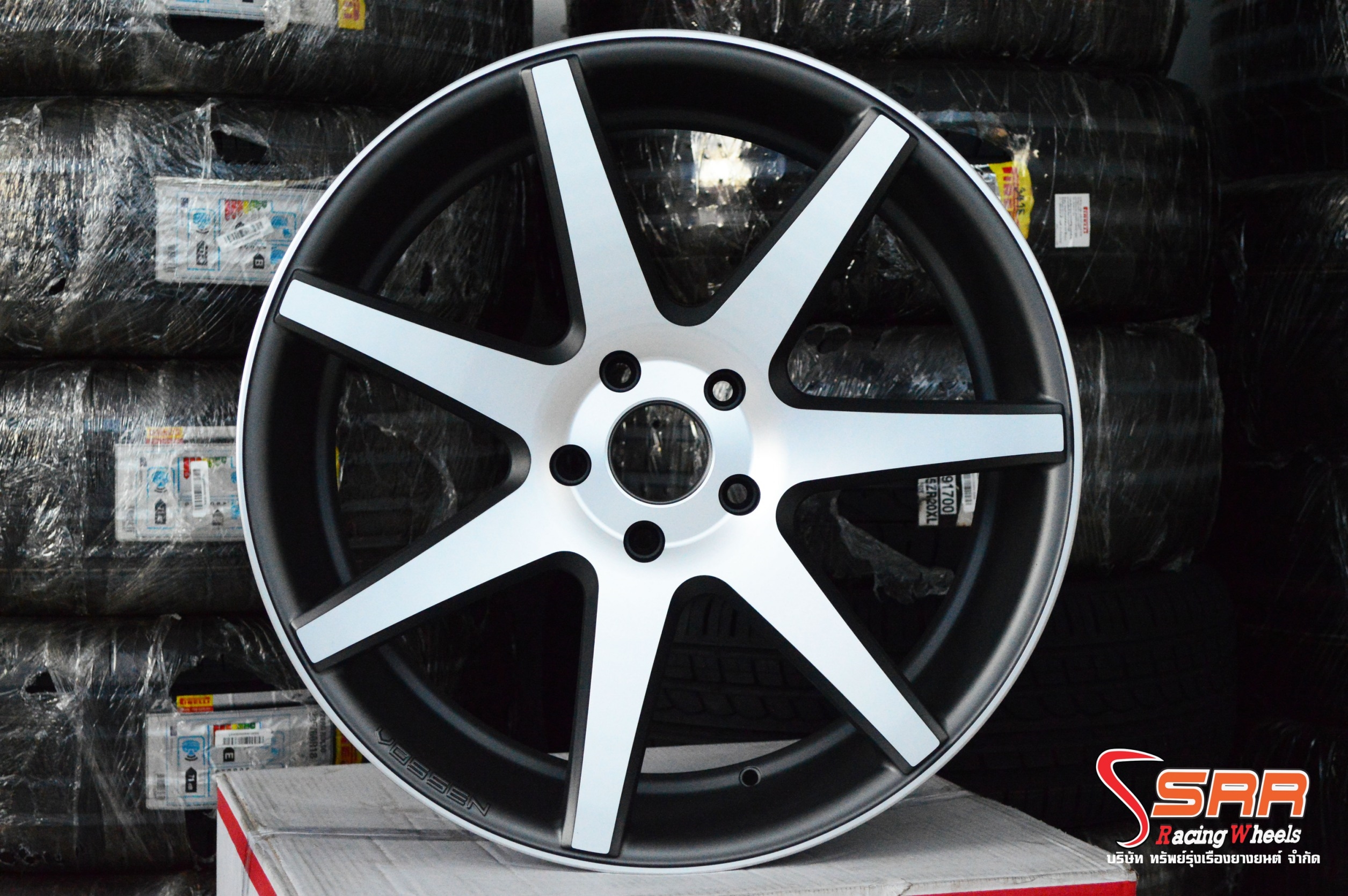 ล้อแท้ VOSSEN CV7 ขอ22 ล้อแท้ ใส่ PORSCHE CAYENNE ตรงรุ่น