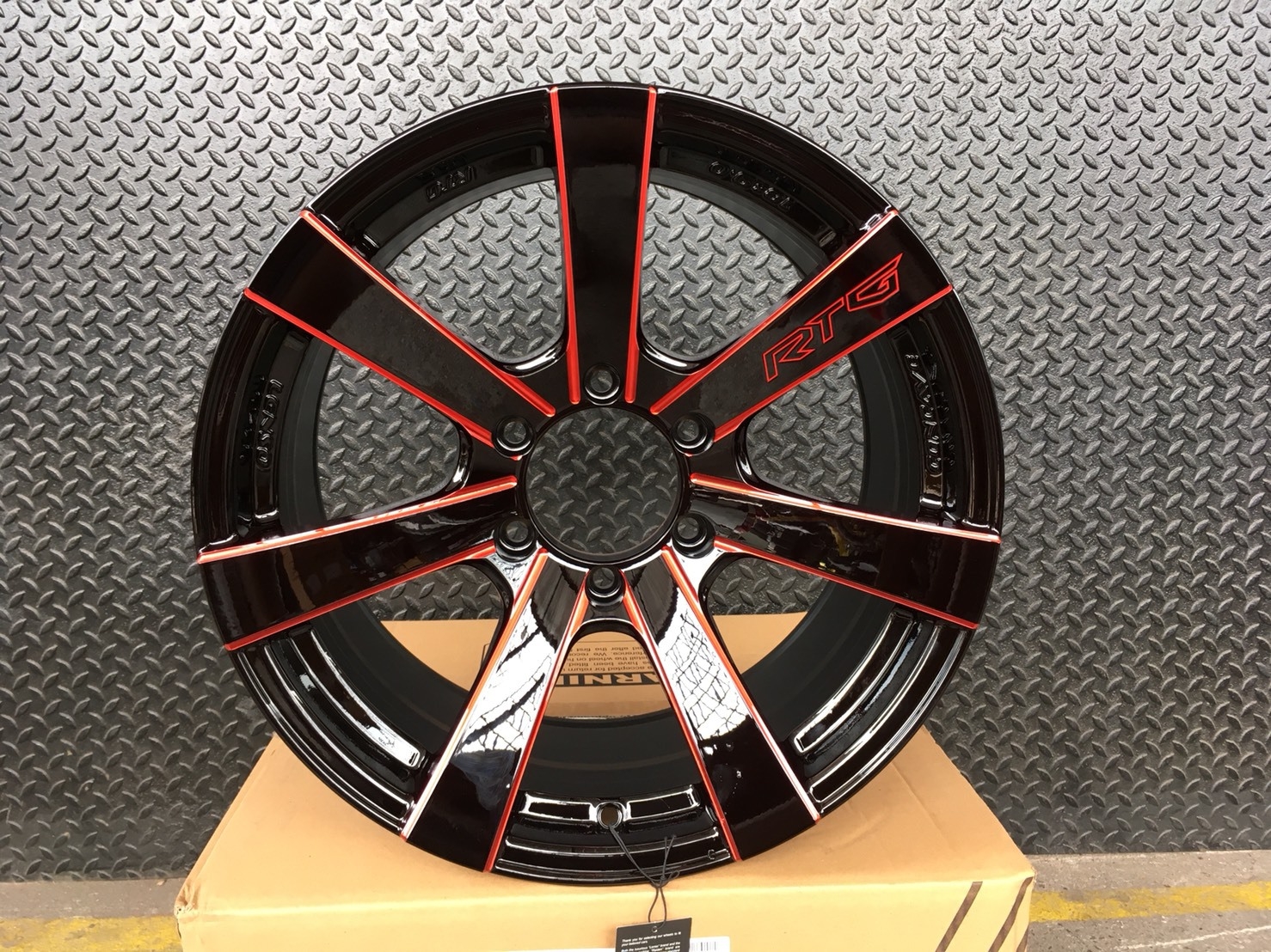 ล้อแท้ LENSO RTG ขอบ18พร้อมยางFALKEN ราคาถูก