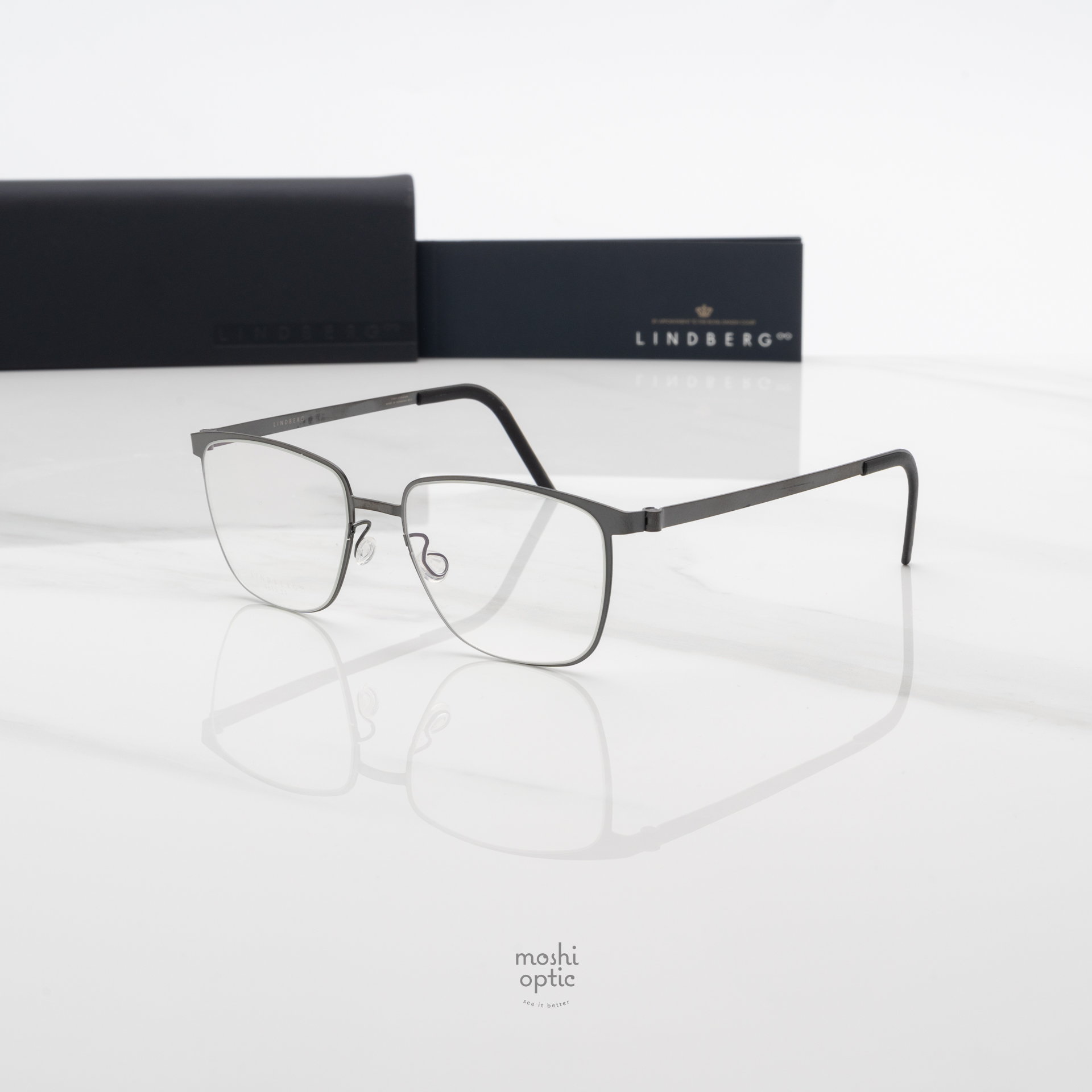 แว่นสายตา Lindberg Strip Titanium 039 1505L 9612 T207 U9