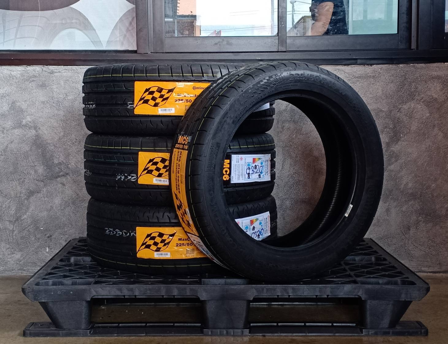 CONTINENTAL 225/50R18 CONTACT MC6 95W MADE IN MALAYSIA