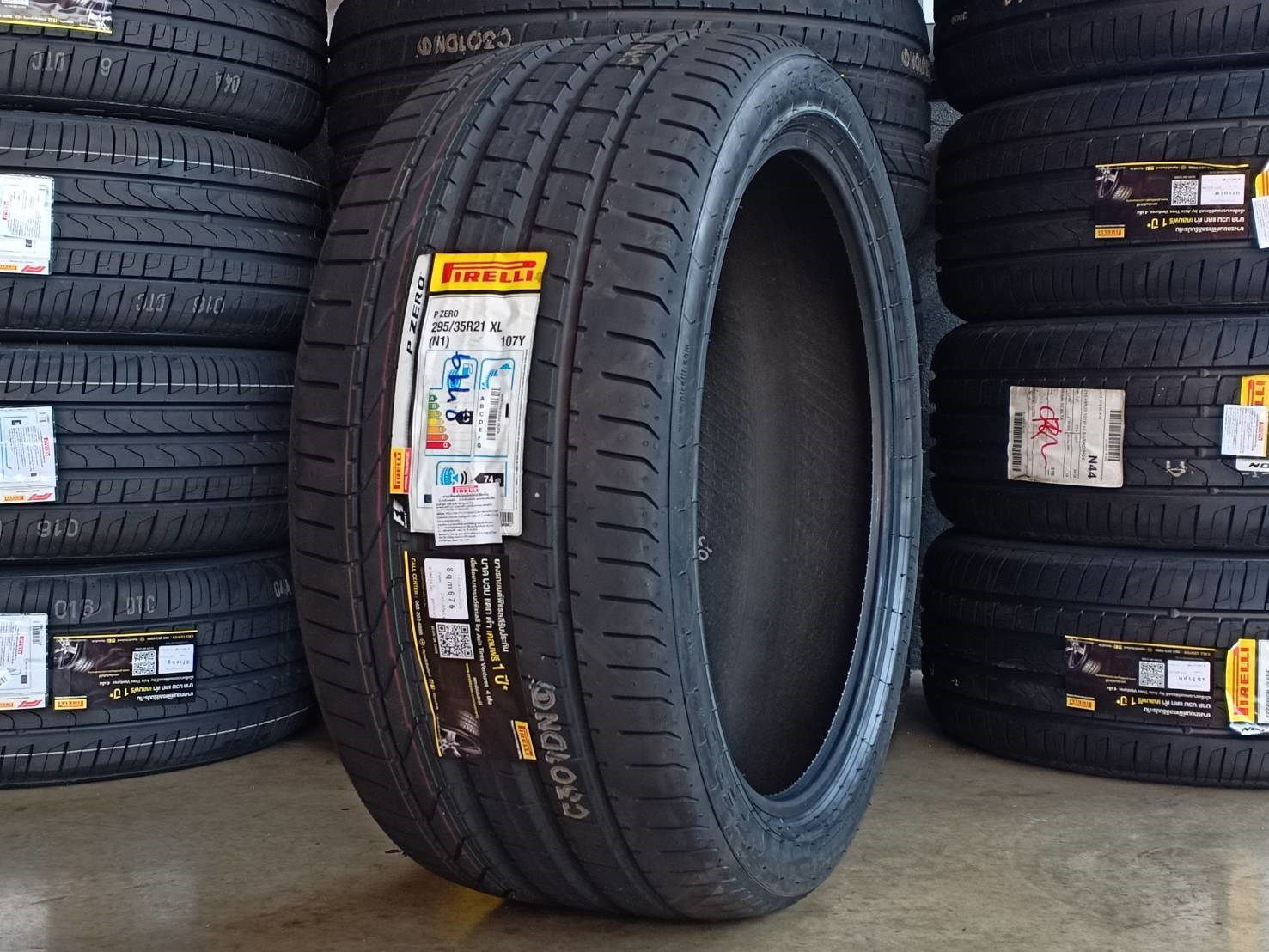 ยาง PIRELLI P ZERO (N1) 295/35R21 ปี19