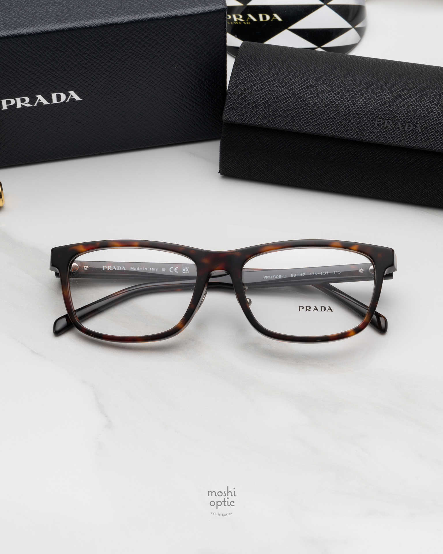 แว่นสายตา PRADA PRB08VD 17N1O1