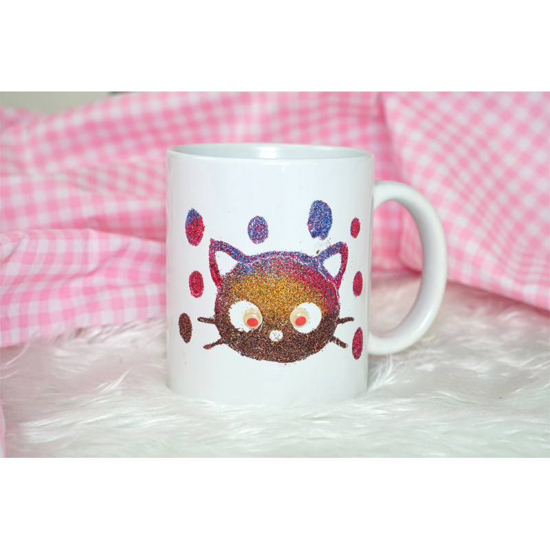 ชุดเพ้นท์แก้ว Glitter Mug Painting ทำง่าย สนุกสนาน ปลอดภัย